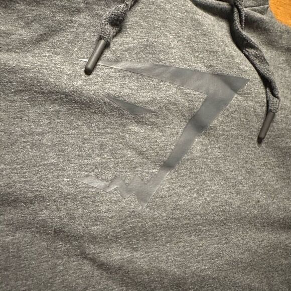 Gymshark cropped hoodie medium gray - Picture 2 of 7